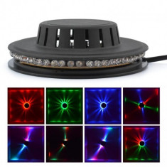 Lampa cu lumini disco Led Sunflower rgb 220V foto