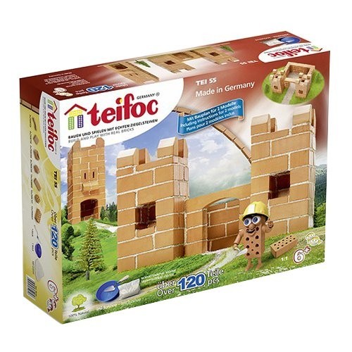 Set De Constructie Din Caramizi - Castel Mic (120 Piese) -Teifoc foto mare Set De Constructie Din Caramizi - Castel Mic (120 Piese) -Teifoc foto mare