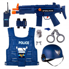 Set arma si accesorii politie World Police, 8 piese foto