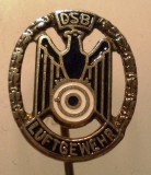 I.719 STICKPIN GERMANIA TIR PUSCA DSB LUFTGEWEHR Deutscher Sch&uuml;tzenbund, Europa