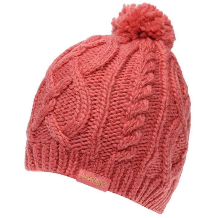 Oferta! Caciula dama Golddigga Cable Pink iarna calduroasa - originala foto mare Oferta! Caciula dama Golddigga Cable Pink iarna calduroasa - originala foto mare