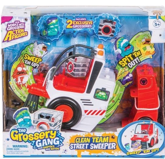 Jucarie Grossery Gang Clean Team Street Sweeper foto mare Jucarie Grossery Gang Clean Team Street Sweeper foto mare