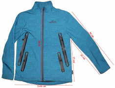 Geaca windstopper softshell Moorhead, copii, marimea 158 cm foto