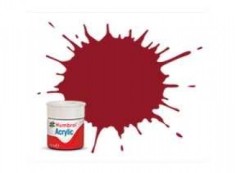 Vopsea Modelism Humbrol 0020 Acrilic Numar 20 Crimson Gloss 12 Ml foto