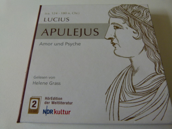 Lucius Apuleius - Amor und Psyhe - 2 cd-germana