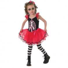 Costum de carnaval Schelet Balerina M (5-6 ani/max 116cm) Rubies foto