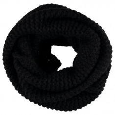 Oferta! Fular dama Golddigga Snood Black de iarna - original foto