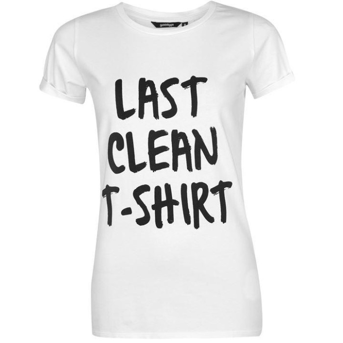 Oferta! Tricou Dama Golddigga Roll Sleeve - original foto mare Oferta! Tricou Dama Golddigga Roll Sleeve - original foto mare