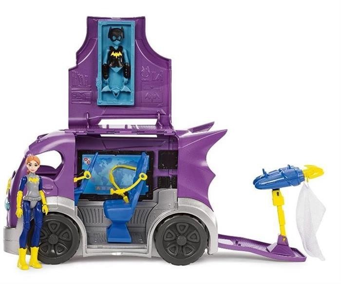 Jucarie Dc Super Hero Girls Batgirl Headquarters On Wheels foto mare Jucarie Dc Super Hero Girls Batgirl Headquarters On Wheels foto mare
