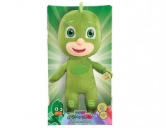 Jucarie De Plus Pj Masks Feature Plush Sing And Talk Gekko foto