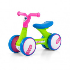 Bicicleta fara pedale Tobi Pink-Green foto