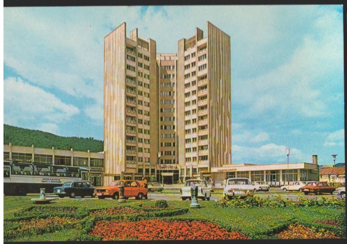 CPI (B9100) CARTE POSTALA - PIATRA NEAMT. HOTEL CENTRAL foto mare CPI (B9100) CARTE POSTALA - PIATRA NEAMT. HOTEL CENTRAL foto mare