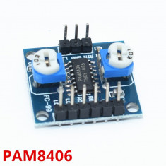 Modul PAM8406 / Mini amplificator audio stereo 2 x 5W (v.19) foto