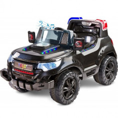 Vehicul Electric Patrol 2 x 6V cu Telecomanda Black foto