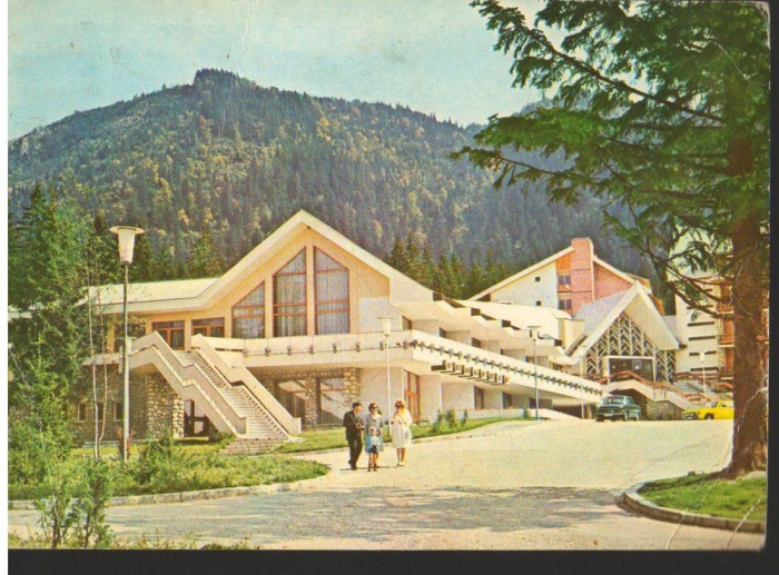 CPI (B9072) CARTE POSTALA - POIANA BRASOV. HOTELUl "TELEFERIC" foto mare CPI (B9072) CARTE POSTALA - POIANA BRASOV. HOTELUl "TELEFERIC" foto mare