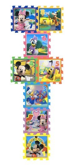 Covor Puzzle Din Spuma Sotron Minnie & Mickey Mouse 8 Piese Covor Puzzle Din Spuma Sotron Minnie & Mickey Mouse 8 Piese