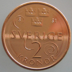 SUEDIA KM#NEW - 2 Kronor 2016 UNC foto