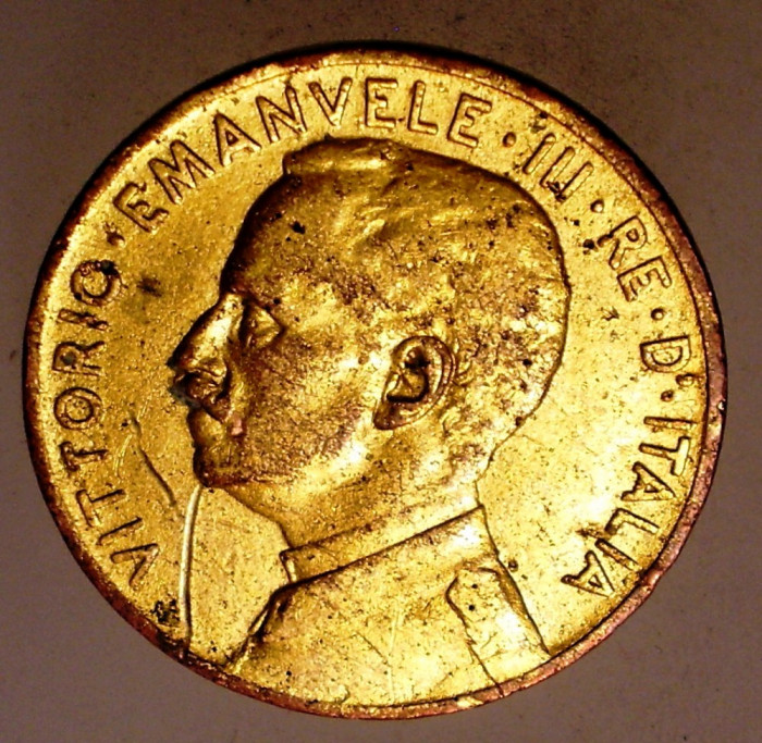 I.711 INSIGNA ITALIA VITTORIO EMANUELE III 5 CENTESIMI 1913