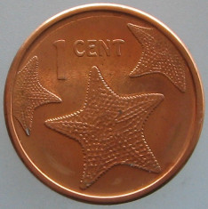 BAHAMAS KM#218.2 - 1 Cent 2009 UNC foto