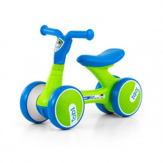 Bicicleta fara pedale Tobi Blue-Green foto