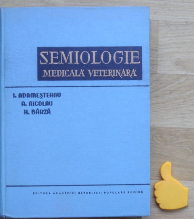 Semiologie medicala veterinara Adamesteanu Nicolau foto mare Semiologie medicala veterinara Adamesteanu Nicolau foto mare