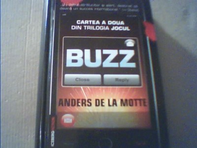 Anders de la Motte - BUZZ { cartea a doua din trilogia &amp;#039; Jocul &amp;#039; } / Rao, 2015 foto