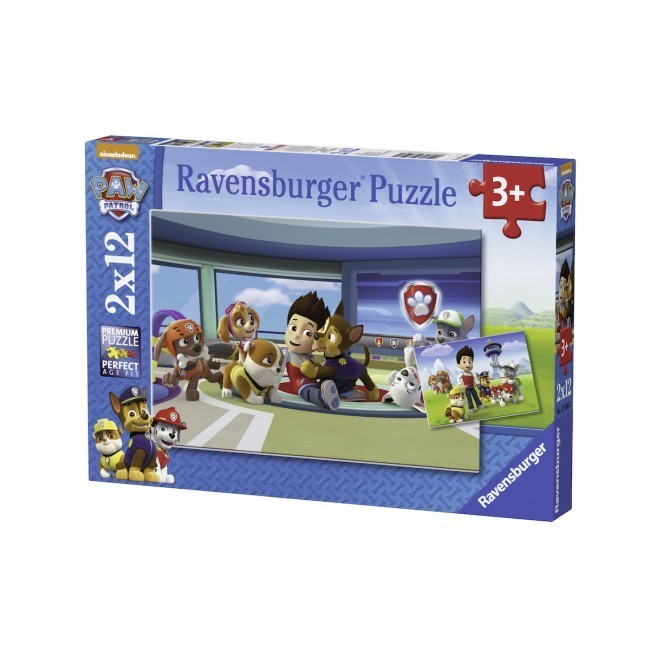 Puzzle Patrula Catelusilor,2X12 Buc foto mare Puzzle Patrula Catelusilor,2X12 Buc foto mare
