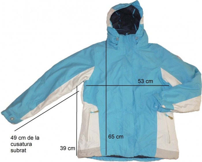 Geaca ski schi membrana ventilatii chip avalansa (dama M/L) cod-174205 foto mare Geaca ski schi membrana ventilatii chip avalansa (dama M/L) cod-174205 foto mare
