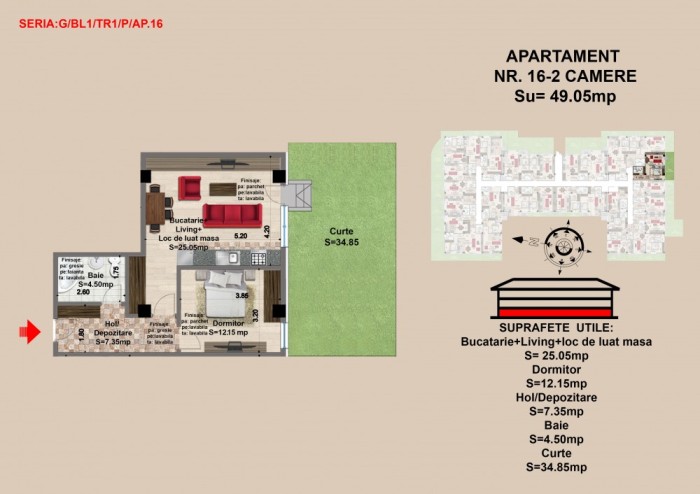 2 camere, str Nicolae Labis nr 52- pret 42027, 49.36 mp foto mare 2 camere, str Nicolae Labis nr 52- pret 42027, 49.36 mp foto mare