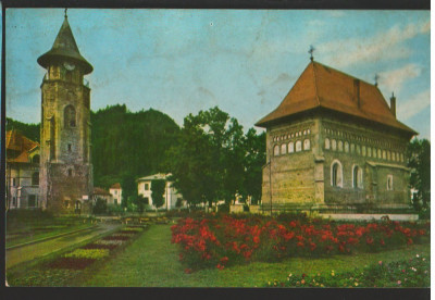 CPI (B9091) CARTE POSTALA - PIATRA NEAMT. TURNUL, BISERICA LUI STEFAN CEL MARE foto