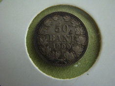 50 bani 1900 - VF - aUNC foto