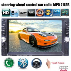 Navigatie /Dvd 2din Dedicat Audi Player Mp3/Mp5 Multimedia Touch screen Mp5,Bluetooth Tv, Usb foto