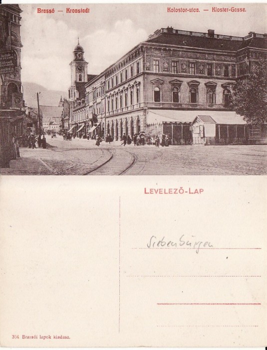 Brasov, Kronstadt - animata, rara