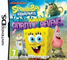 Spongebob Squarepants Planktons Robotic Revenge Nintendo Ds foto