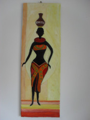 Africana 1-pictura ulei pe panza foto