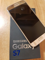 !!!SAMSUNG GALAXY S7,32 GB,4G ,Gold !!! Pret Negociabil!!!Impecabil!! foto