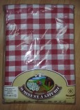Fata de Masa Vintage Comunista Bumbac 140/180 Sifon Imprimat Antica Noua