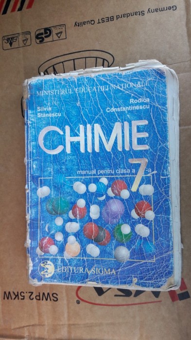 CHIMIE CLASA A VII A SILVIA STANESCU, RODICA CONSTANTINESCU