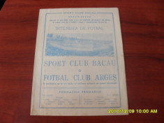 program SC Bacau - FC Arges foto