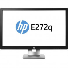 Monitor LED HP EliteDisplay E272q 27 inch 7ms Black Silver foto