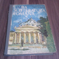 MANUAL LIMBA SI LITERATURA ROMANA CLASA XII NICOLAE MANOLESCU 1982