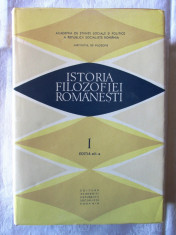 &amp;quot;ISTORIA FILOZOFIEI ROMANESTI - Vol. I&amp;quot;, Ed. II, Coord. N. Gogoneata, 1985 foto