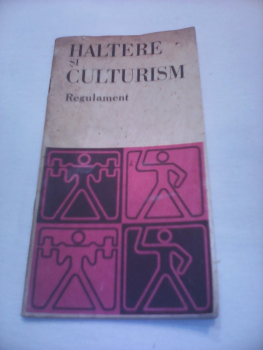 HALTERE SI CULTURISM REGULAMENT