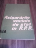 Cumpara ieftin ASIGURARILE SOCIALE DE STAT IN R.P.R. 1964