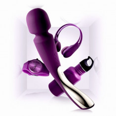 LELO Smart Wand Large Violet Massager foto