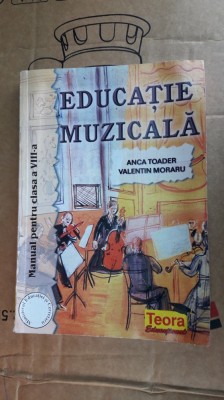 EDUCATIE MUZICALA CLASA A VIII A -TOADER MORARU foto