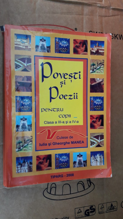 POVESTI SI POEZII PENTRU COPII CLASA A III SI A IV A -IULIA SI GHEORGHE MANEA