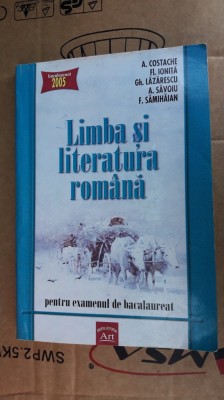 LIMBA SI LITERATURA ROMANA PENTRU EXAMENUL DE BACALAUREAT IONITA ,SAVOIU foto