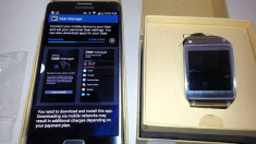 Samsung Galaxy Note3, N9005 negru + Ceas smart Samsung Gear foto