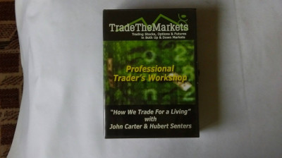 BURSA - 4 Day Professional Trader&amp;#039;s Workshop &amp;ndash; J. Carter - Seminar 12 DVD, C2 foto